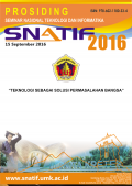 Prosiding Seminar Nasional Teknologi dan Informatika (SNATIF) Teknologi sebagai Solusi Permasalahan Bangsa (2016: Kudus)