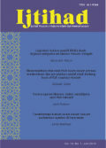 Ijtihad : Jurnal Wacana Hukum Islam dan Kemanusiaanrn Volume 14, No. 1 Juni 2014