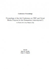 Proceedings of the 5th Conference on CMC and Social Media Corpora for the Humanities (cmccorpora17) (2017: Eurac Research, Italy)