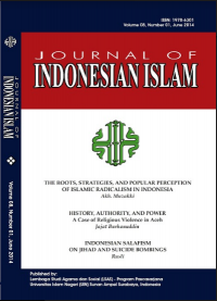 Journal of Indonesian Islam  Vol. 9, No. 1 (2015)