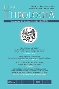 Jurnal THEOLOGIA Vol 30, No 2 (2019)