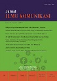 Jurnal ILMU KOMUNIKASI Volume  13, Nomor 1, Tahun 2016