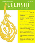 Esensia : Jurnal Ilmu-ilmu Ushuluddin Volume 14, No. 1 April 2013