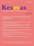 Kesmas: National Public Health Journal, Volume 12, Issue 3, February 2018