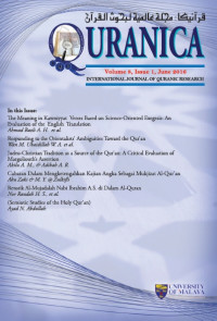 QURANICA - International Journal of Quranic Research Vol 7 No 2