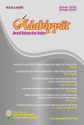 Adabiyyt: Jurnal Bahasa dan Sastra Vol 15, No 2 (2016)