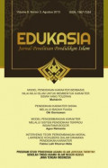 Edukasia : Jurnal Penelitian Pendidikan Islam Vol. 11 No. 1, Februari 2016