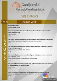 Global Journal of Guidance and Counseling in Schools: Current Perspectives, Volume 8, No. 2 August 2018