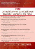 JEJAK : Jurnal Ekonomi  dan Kebijakan, Volume 9, No. 1, Maret 2016