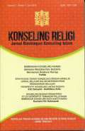 KONSELING RELIGI Jurnal Bimbingan Konseling Islam Vol 7, No 2 (2016)